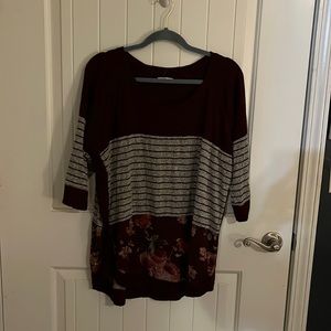 Maurice’s XL 3/4 sleeve top